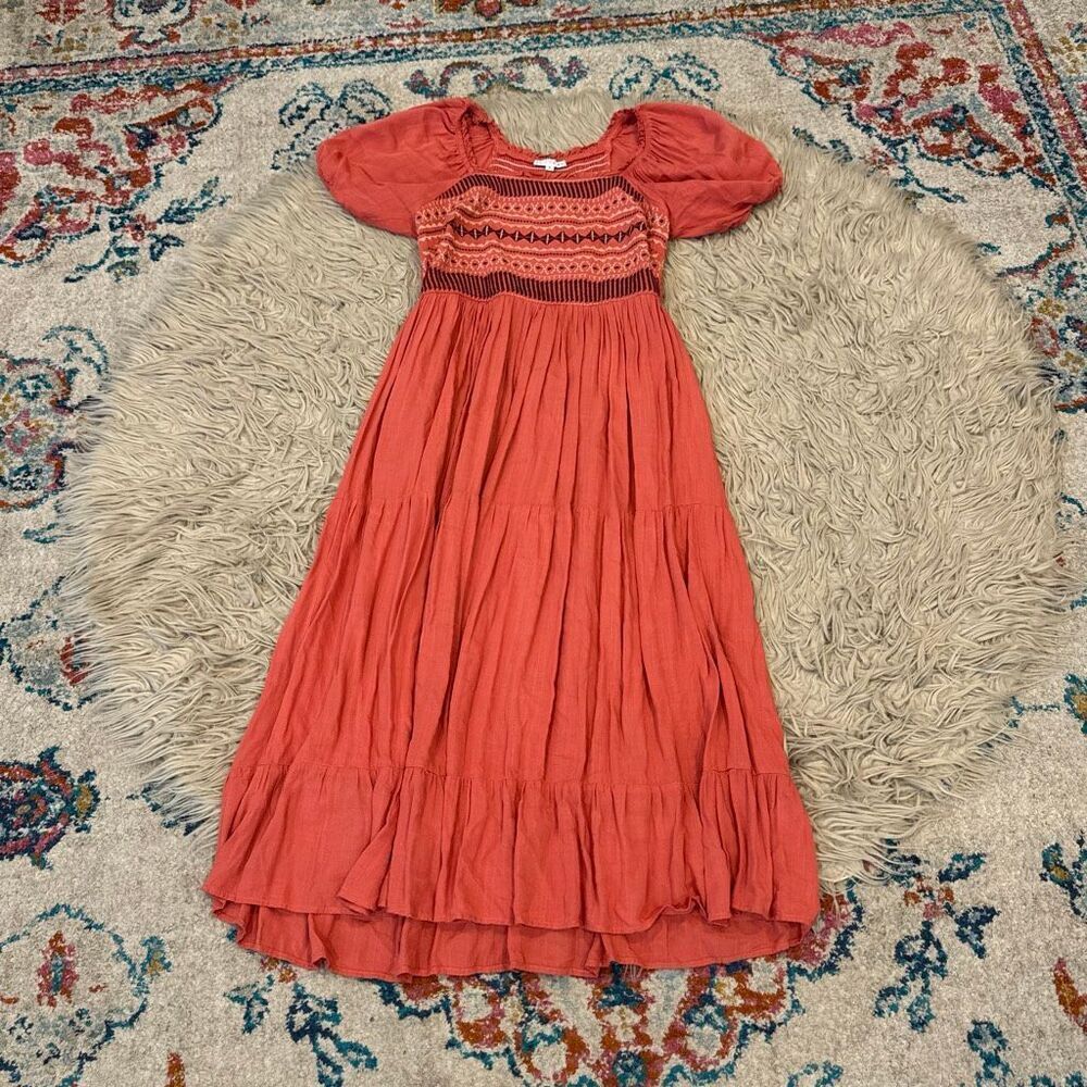 Baltic Born Smocked Top Maxi Dress size Small - Picture 2 of 5